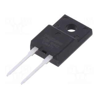 Diode: rectifying | THT | 400V | 10A | tube | Ifsm: 150A | TO220FP-2 | 35W