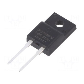 Diode: rectifying | THT | 400V | 15A | tube | Ifsm: 190A | TO220FP-2 | 35W