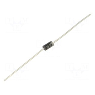 Diode: rectifying | THT | 400V | 1A | Ammo Pack | Ifsm: 30A | DO41 | Ir: 50uA