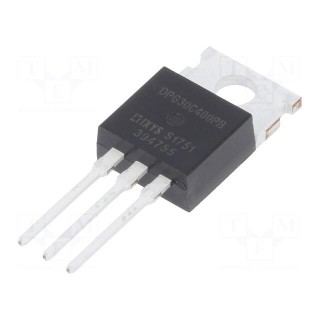 Diode: rectifying | THT | 400V | 15Ax2 | tube | Ifsm: 190A | TO220AB | 90W
