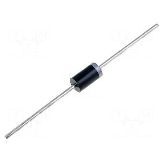 Diode: rectifying | THT | 100V | 3A | Ammo Pack | Ifsm: 150A | DO27 | 50ns