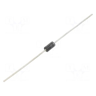 Diode: rectifying | THT | 50V | 1A | Ifsm: 30A | DO41 | Ufmax: 1V | 50ns