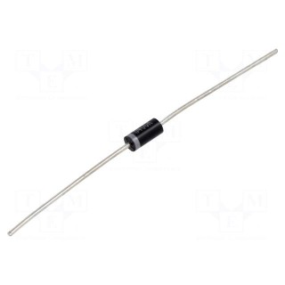 Diode: rectifying | THT | 50V | 3A | Ammo Pack | Ifsm: 100A | DO15 | Ir: 5uA