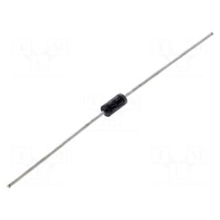 Diode: rectifying | THT | 600V | 1A | Ifsm: 30A | DO41 | Ufmax: 1.1V