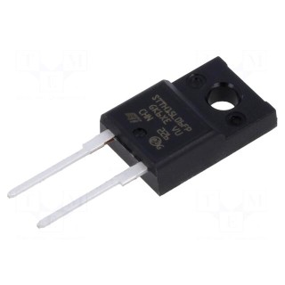 Diode: rectifying | THT | 600V | 20A | tube | Ifsm: 200A | TO220FPAC | 55ns