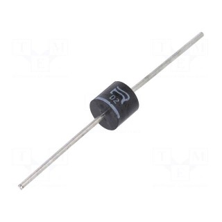 Diode: rectifying | THT | 600V | 25A | Ammo Pack | Ifsm: 500A | P600 | 1.5us