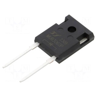Diode: rectifying | THT | 600V | 30A | tube | Ifsm: 300A | TO247AC | 50ns