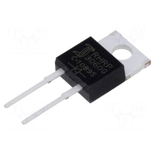 Diode: rectifying | THT | 600V | 30A | tube | Ifsm: 320A | TO220AC | 35ns