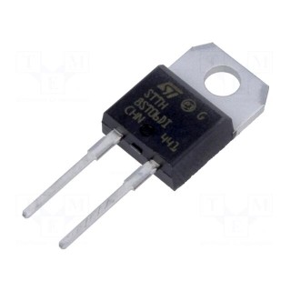 Diode: rectifying | THT | 600V | 8A | tube | Ifsm: 55A | TO220ACIns | 13ns