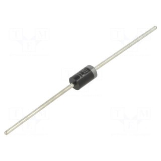 Diode: rectifying | THT | 800V | 3A | Ammo Pack | Ifsm: 100A | DO201 | 0.5us