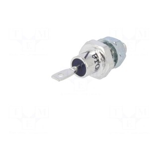 Diode: rectifying | 1.2kV | 1.3V | 25A | cathode to stud | DO203AA,DO4