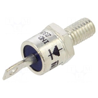 Diode: rectifying | 1600V | 1.55V | 25A | anode to stud | DO203AA,E8 | M6