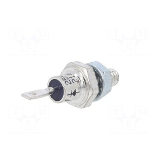 Diode: rectifying | 1.2kV | 1.3V | 25A | anode to stud | DO203AA,DO4