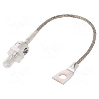 Diode: rectifying | 1200V | 1.55V | 20A | anode to stud | E9 | M6