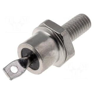 Diode: stud rectifying | 1.6kV | 1.5V | 20A | anode stud | DO4 | M5 | screw
