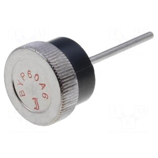 Diode: rectifying | 600V | 60A | 190A | Ø12,75x4,2mm | anode on wire