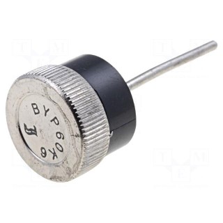 Diode: rectifying | 600V | 60A | 190A | Ø12,75x4,2mm | cathode on wire