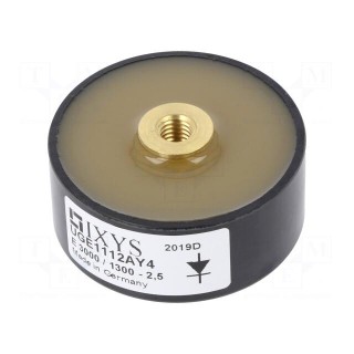 Diode: rectifying | 8kV | 2/3.2/4.2A | 7A | 2.5kW | Ø55x23mm | Ifsm: 120A