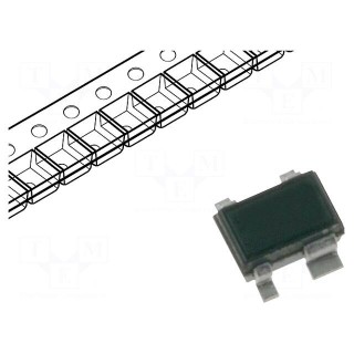 Transistor: NPN | bipolar | RF | 13V | 0.15A | 0.5W | SOT343