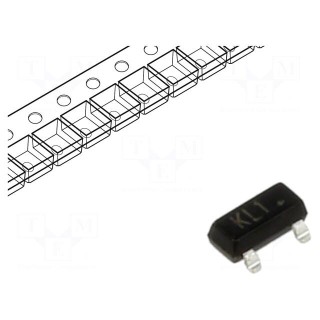 Diode: Schottky switching | SMD | 30V | 200mA | 5ns | SOT23 | reel,tape