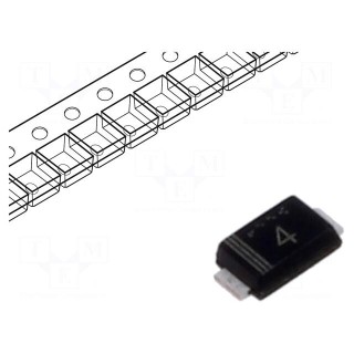 Diode: Schottky rectifying | SMD | 100V | 0.7A | SOD323HE | reel,tape