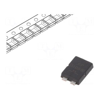 Diode: Schottky rectifying | SMD | 100V | 10A | TO277 | reel,tape