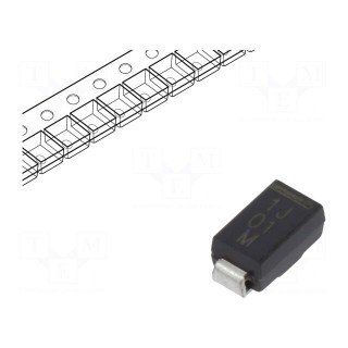 Diode: Schottky rectifying | SMD | 100V | 1A | DO214AC