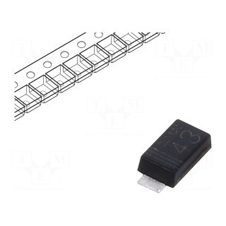 Diode: Schottky rectifying | SMD | 100V | 1A | SOD123F | reel,tape