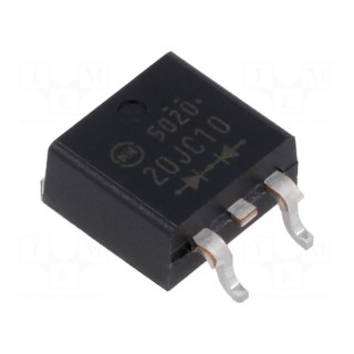 Diode: Schottky rectifying | SMD | 100V | 20A | SC83 | reel,tape