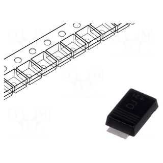 Diode: Schottky rectifying | SMD | 100V | 3A | 8ns | CFP5,SOD128