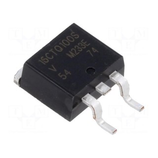 Diode: Schottky rectifying | SMD | 100V | 8Ax2 | D2PAK | tube