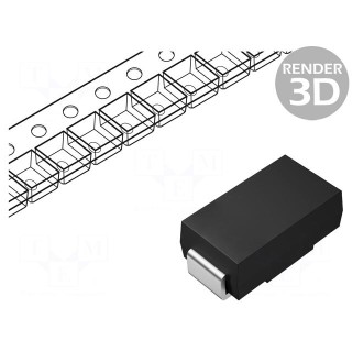 Diode: Schottky rectifying | SMD | 60V | 1A | SMB | reel,tape