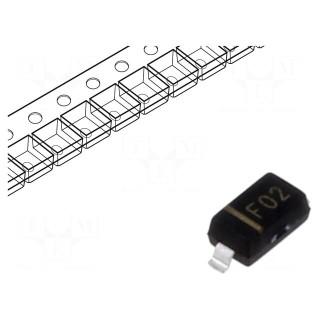 Diode: Schottky rectifying | SMD | 20V | 1A | SOD123 | reel,tape