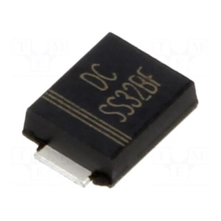 Diode: Schottky rectifying | SMD | 20V | 3A | SMB flat | reel,tape