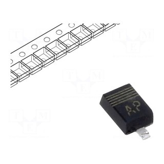 Diode: Schottky rectifying | SMD | 30V | 0.2A | SC90,SOD323F | 550mW