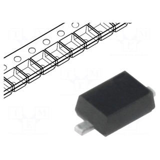 Diode: Zener | 0.55W | 24V | SMD | reel,tape | SOD323F | Ifmax: 250mA