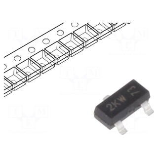 Diode: Schottky rectifying | SMD | 30V | 0.2A | SOT23