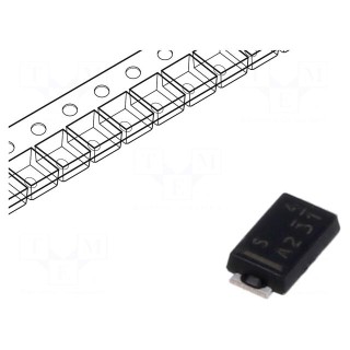 Diode: Schottky rectifying | SMD | 40V | 3A | CE (SC110B) | reel,tape