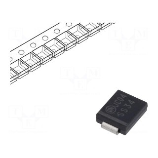 Diode: Schottky rectifying | SMD | 40V | 3A | SMC | reel,tape | 2.27W