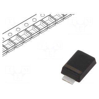 Diode: rectifying | SMD | 50V | 1A | SMA flat | Ufmax: 1.1V | Ifsm: 30A