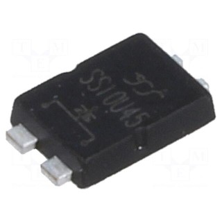 Diode: Schottky rectifying | SMD | 45V | 10A | TO277 | reel,tape