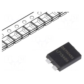 Diode: Schottky rectifying | SMD | 45V | 10A | TO277B