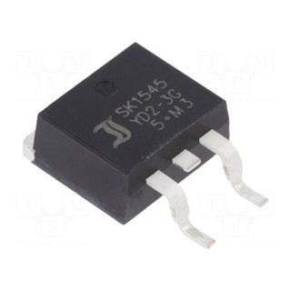 Diode: Schottky rectifying | SMD | 45V | 15A | D2PAK | Package: tube