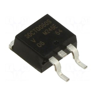 Diode: Schottky rectifying | SMD | 60V | 15Ax2 | D2PAK | tube