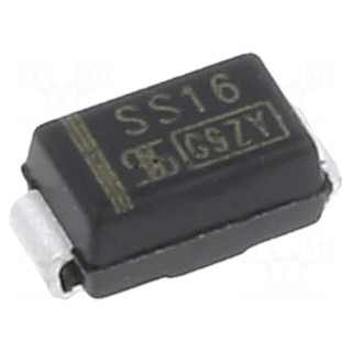 Diode: Schottky rectifying | SMD | 60V | 1A | SMA | reel,tape