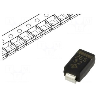 Diode: Schottky rectifying | SMD | 60V | 2A | SMA | reel,tape