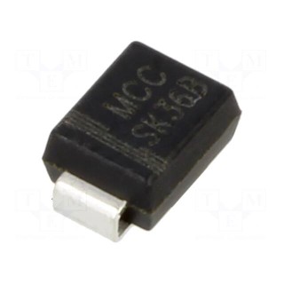 Diode: Schottky rectifying | SMD | 60V | 3A | DO214AA,SMB | reel,tape