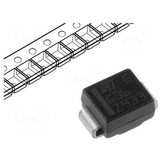 Diode: Schottky rectifying | SMD | 60V | 3A | SMB | reel,tape
