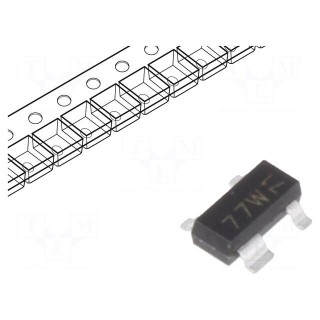 Diode: Schottky rectifying | SMD | 70V | 70mA | SOT143B | reel,tape