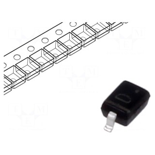 Diode: Schottky switching | SMD | 30V | 500mA | SOD323 | reel,tape